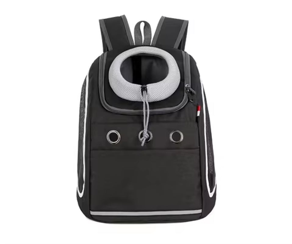 Travel Pet Backpack Foldable Portable Breathable Pet Bag for Outdoor Travel Cat and Dog Backpack Made of Oxford Cloth Material
