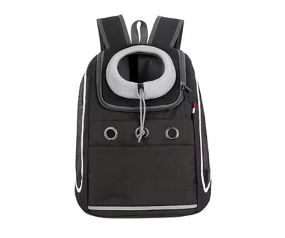 Travel Pet Backpack Foldable Portable Breathable Pet Bag for Outdoor Travel Cat and Dog Backpack Made of Oxford Cloth Material
